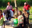 Gathering at the well