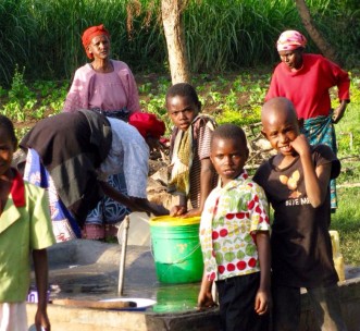 Gathering at the well