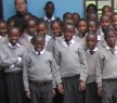 Director James Smith with students in Sakila, Tanzania