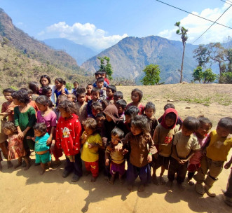 West Nepal Village children
